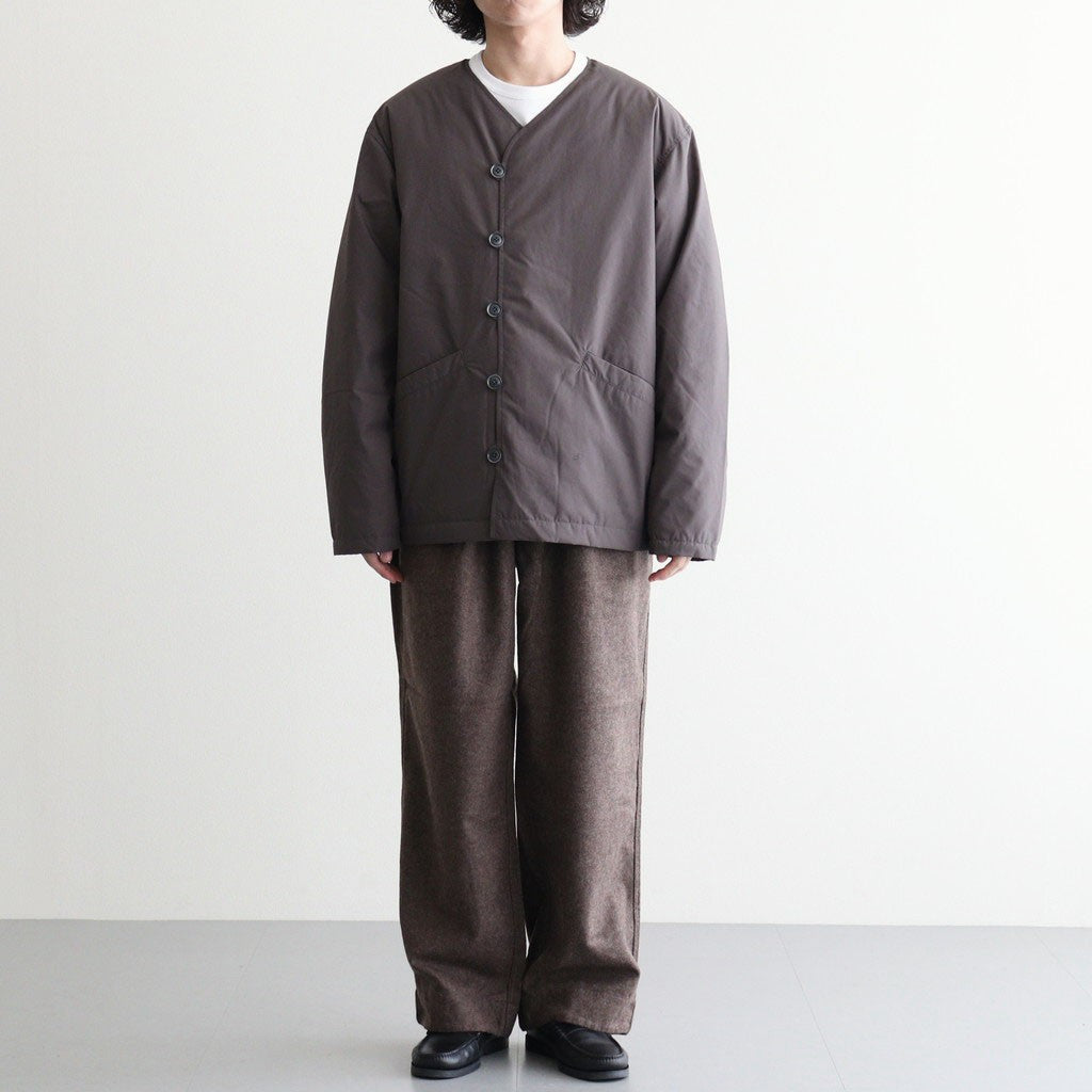 Wool Nylon Melton Pants #Brown [S26FC053]