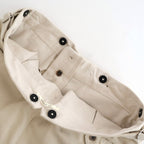 DOUBLE-PLEATED SMARTY TROUSER #BONE [252OJ-PT08]