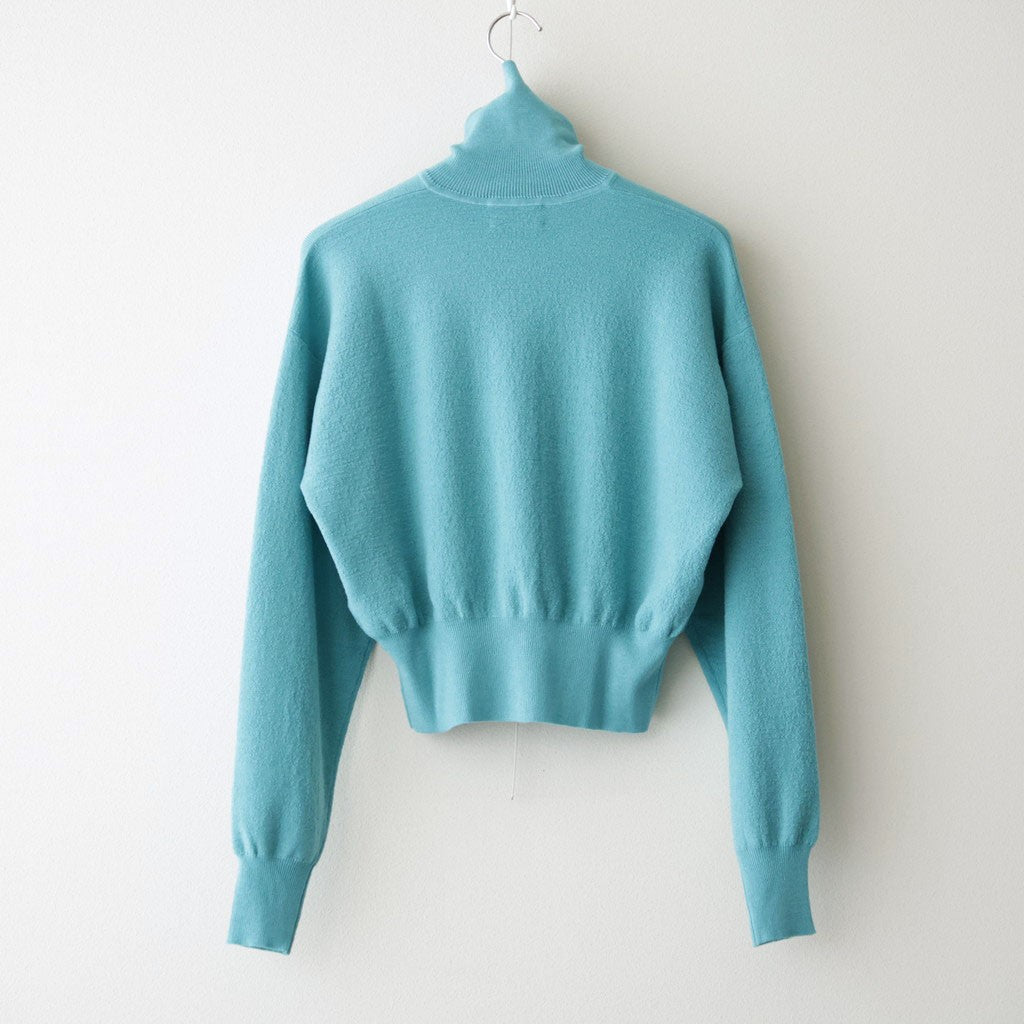 Big Collar Knit Cardigan #SEA BLUE [NEP-AW2621]