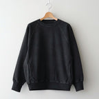 JUMBERCA URAKE FADE COLOR CREW NECK #FADE BLACK [BN-26SM-011]