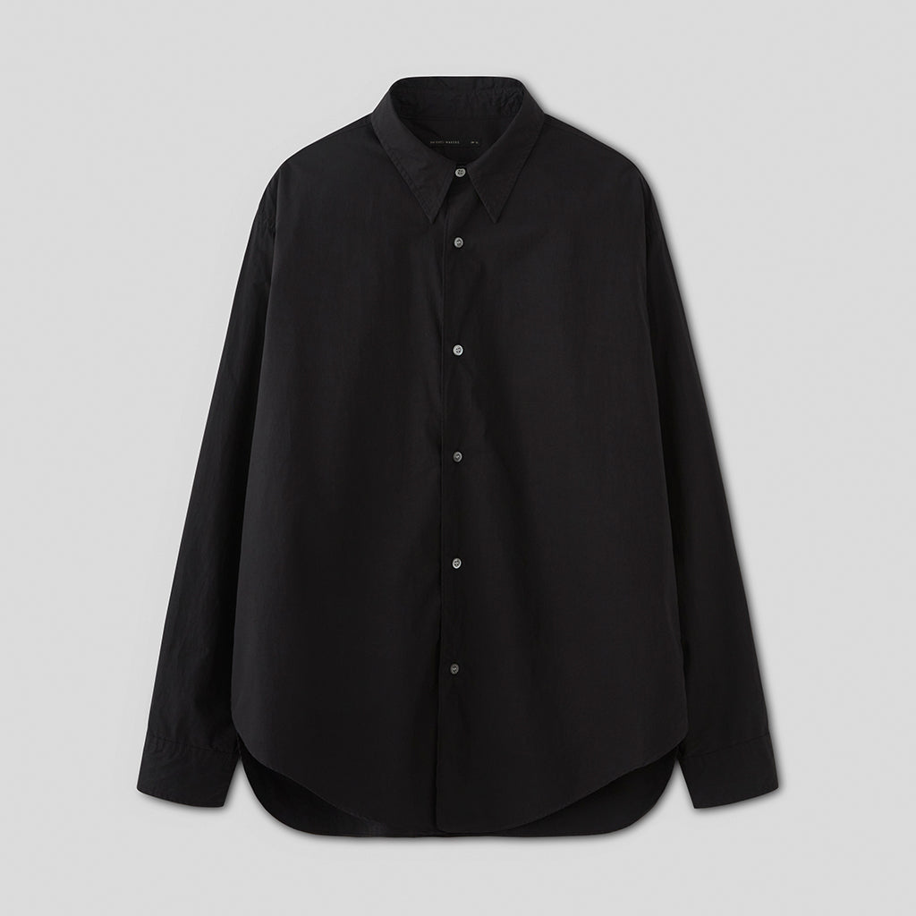 MILITARY DRESS SHIRT #FADED BLACK [PMLW-LS01]