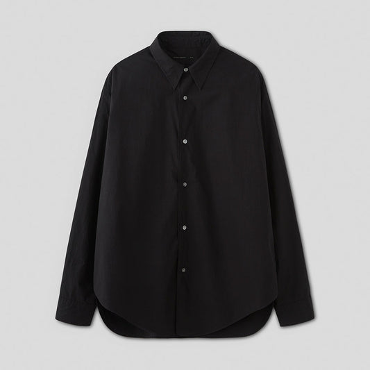 MILITARY DRESS SHIRT #FADED BLACK [PMLW-LS01]