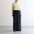 PIMA MOKLODI RINGER TEE #YELLOW × WHITE [26S-BIS-CS61]