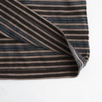 CREW NECK TEE #BEIGE BORDER [M26A12CS02B]