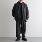 SM SWINGTOP JACKET Nylon Rip Polartec Alpha #Charcoal [25f_SMMF244068]