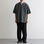 FRONT TUCK ARMY TROUSER #ONYX [261OJ-PT09]