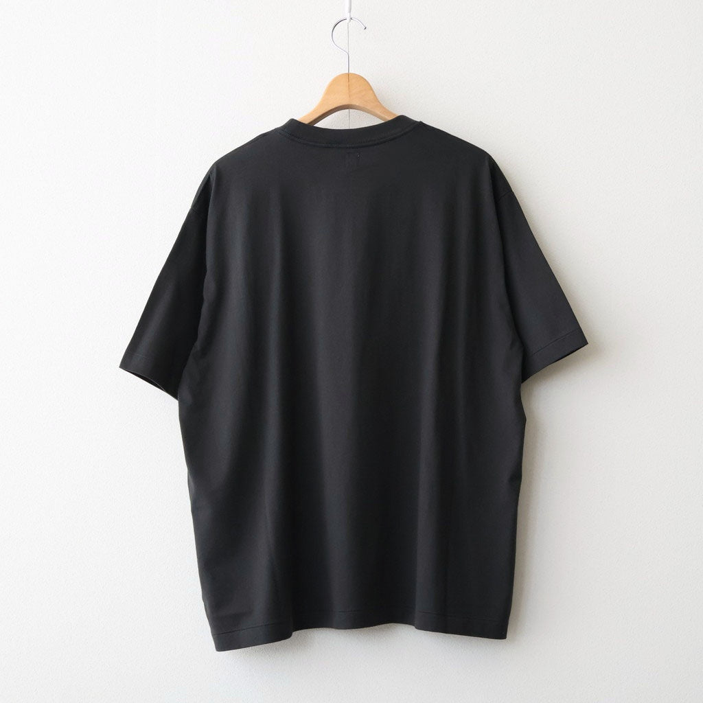 RAREGROOVE Print Tee WIDE #InkBlack×Blue-PT [bROOTS25S34S26B]
