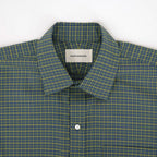 REGULAR FIT DRESS SHIRT #GREEN CHECK [A26C11SH01C]