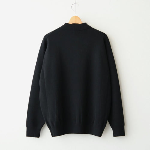 SUNSHINE CASHMERE POLO #BLACK [BN-26FM-059]