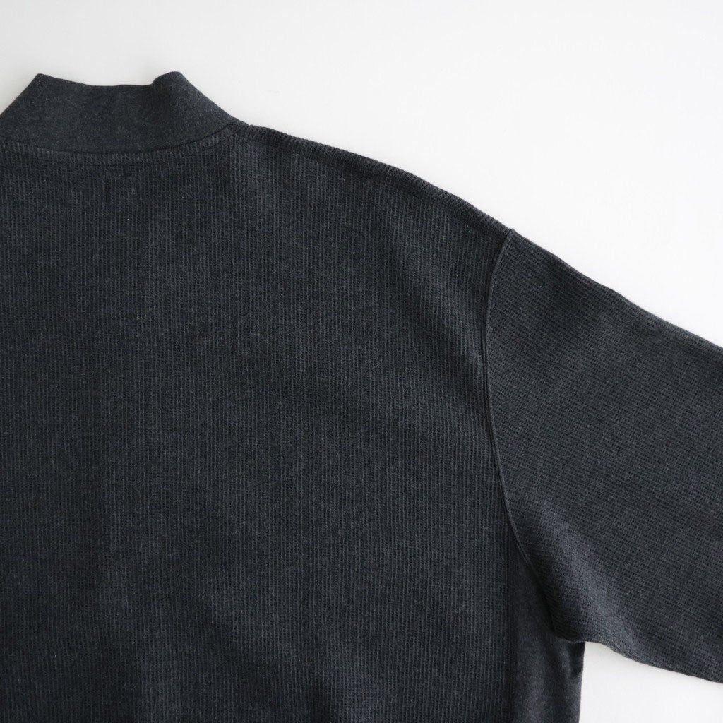 Rough&Smooth Thermal Blouson #HeatherCharcoal [bROOTS26F14]