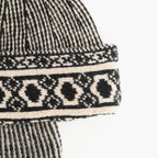 PAKISTANI KNIT CAP - BEDOUIN #EGGSHELL [Y01025]