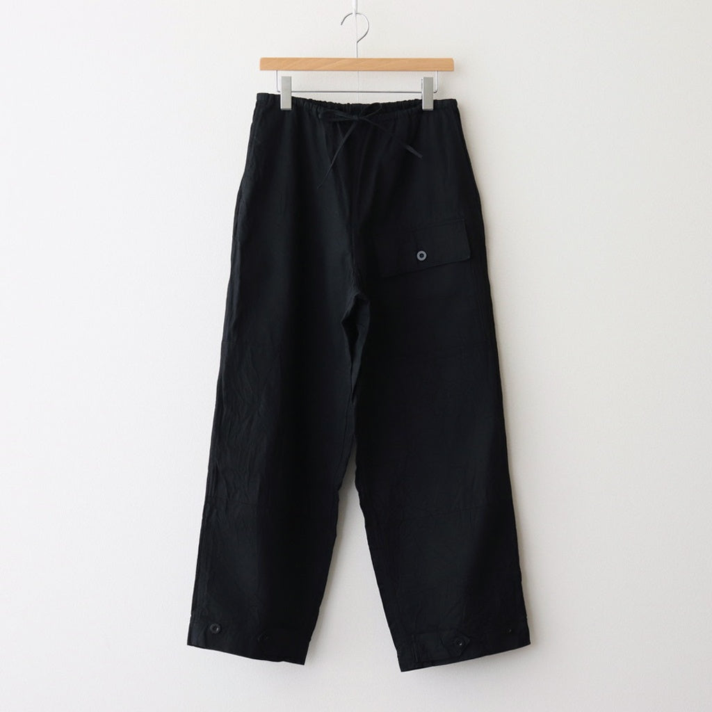 Light oz Denim SAS Trousers #SulfurBlack [bROOTS25S10]