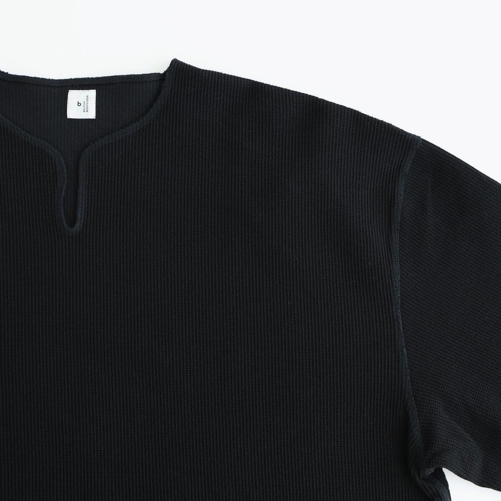 Rough&Smooth Thermal Over NeckL/S #Black [bROOTS24F30F25]