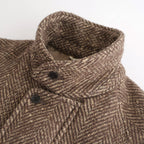 ROUND-COLLAR MOTORING JACKET #WHEAT [252OJ-JK04]