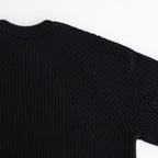 SIGNATURE CREW NECK #BLACK [BN-25FM-038]