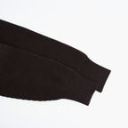 SOLID WOOL RIB POLO CARDIGAN #ROSEWOOD [BN-26FL-032]