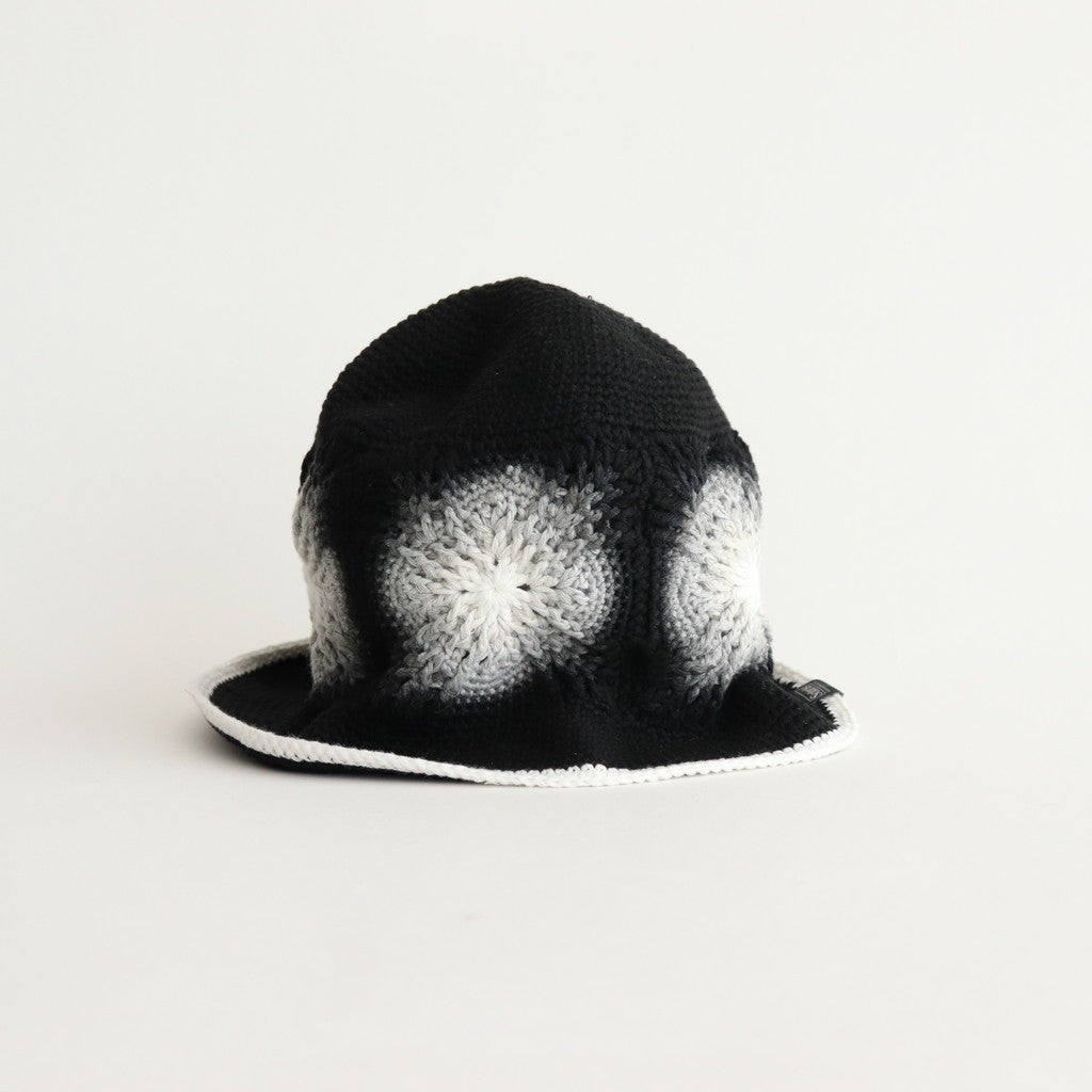 CROCHET HAT-SUNBIRD #BLACK [X01001]