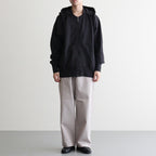 11oz Zip Up Hoodie #Black [N25FH046]