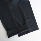 Wool Flannel Tuckless Waide Trousers #TOP Gray [NEP-AW2504M]