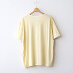 PIMA MOKLODI RINGER TEE #YELLOW × WHITE [26S-BIS-CS61]