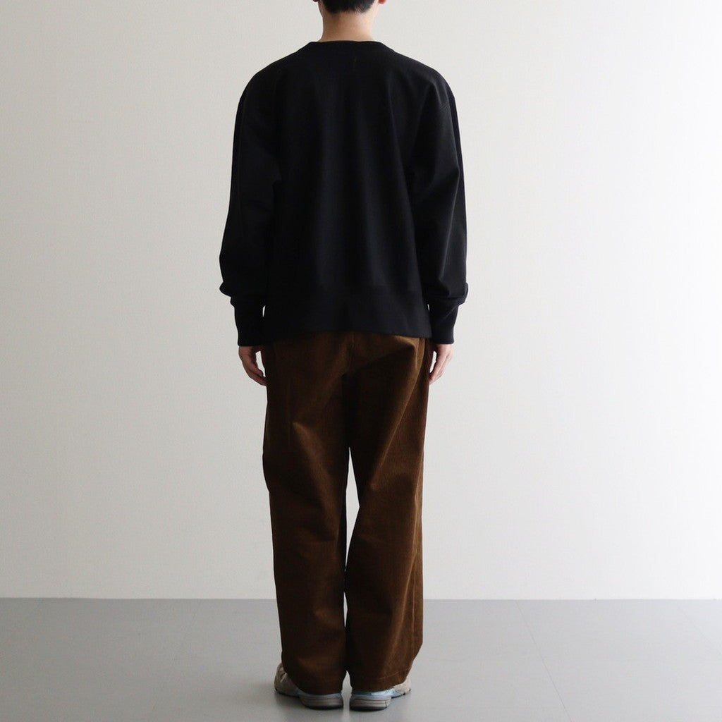 GYM JUMPER #BLACK [A24C09CS04C]