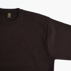 SOLID WOOL SMOOTH CREW NECK #ROSEWOOD [BN-26FM-056]