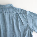 Regular Collar Light Denim Shirt #Indigo Bleach [S25SG087]