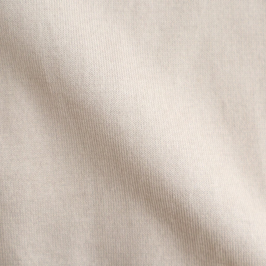 CARIBBEAN SEAISLAND COTTON POLO SHORT SLEEVE #GREIGE [BN-26SM-064]