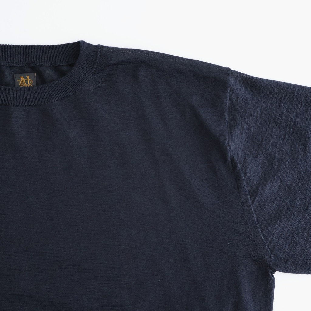 CHOMA CREW NECK #NAVY [BN-26SM-058]