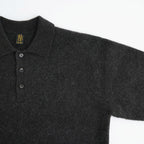 CASHMERE FOX POLO #CHARCOAL [BN-26FM-061]