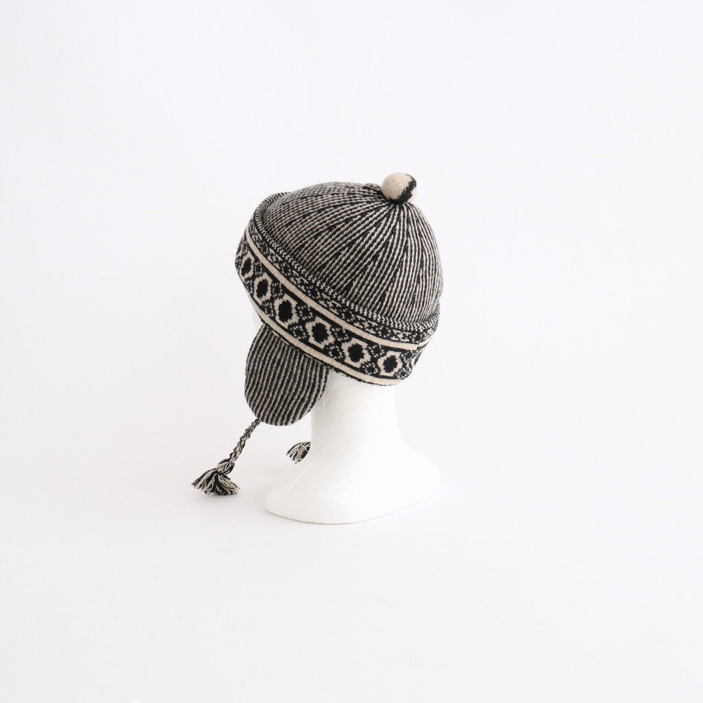 PAKISTANI KNIT CAP - BEDOUIN #EGGSHELL [Y01025]