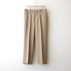 REGULAR FIT STRAIGHT TROUSERS #BEIGE [M26C06PT02C]