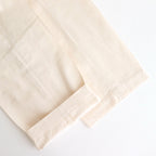 FRONT TUCK ARMY TROUSER #IVORY [251OJ-PT08]