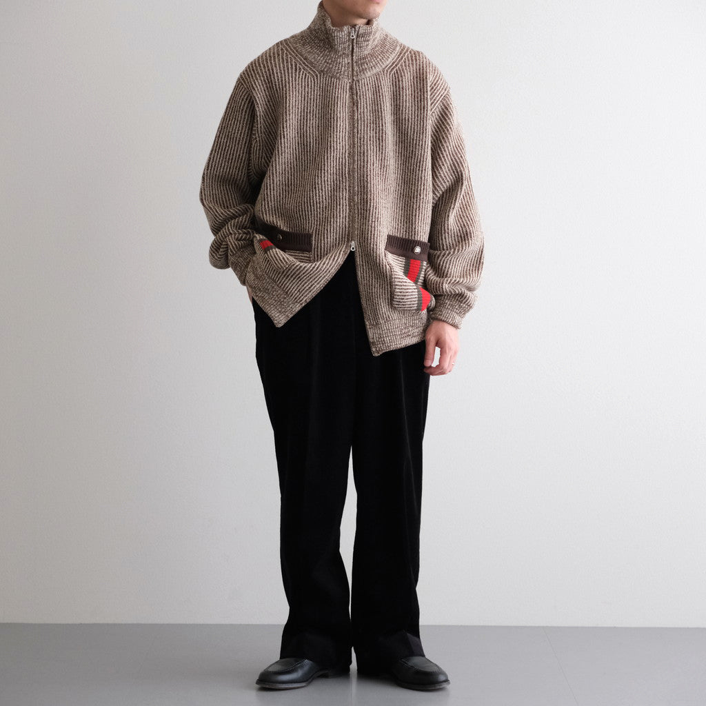 DRIVERS YARDIE KNIT #BROWN [DNA25K02]