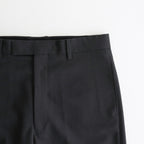 Wool Tuckless Waide Trousers #BROWN GRAY [NEP-SS2502M]