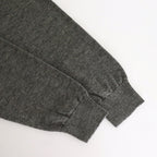 WASHED HIGH COUNT LINEN POLO #GRAY [BN-25SM-023]