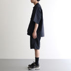 SM SHORT feather nylon #BlackNavy [25s_SMMS252114]