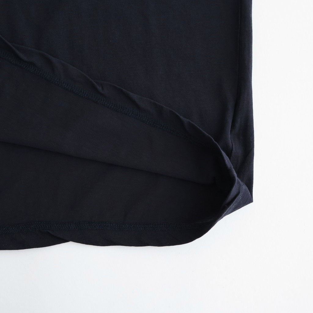 CHIFFON T-SHIRT (COMPACT) #DARK NAVY [BN-26SL-048]