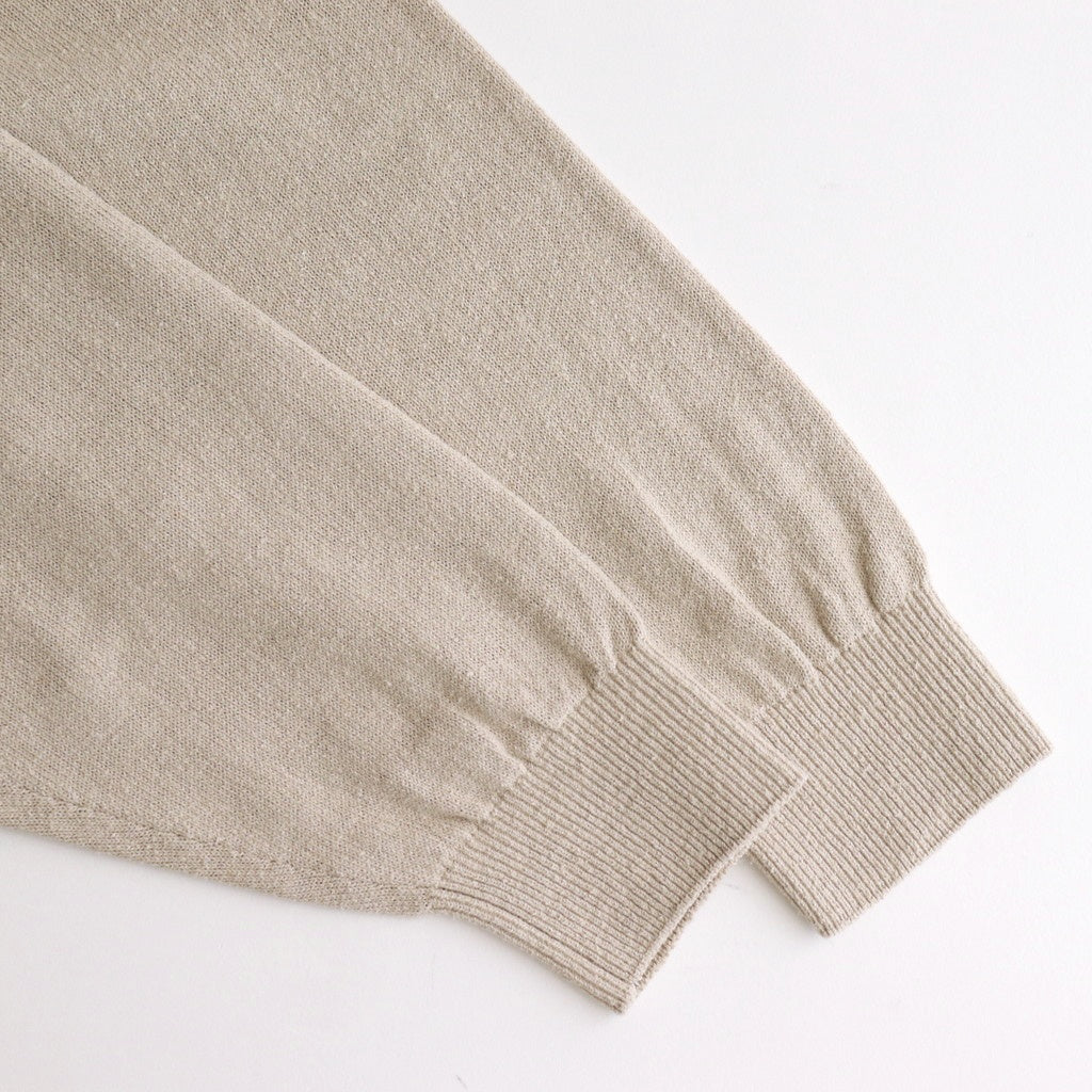 SILK POLO SKIPPER #IVORY [BN-25SM-037]