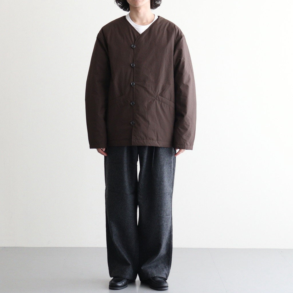 Down Cardigan #Brown [S26FA048]