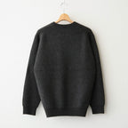 CASHMERE FOX CREW NECK #CHARCOAL [BN-26FM-060]