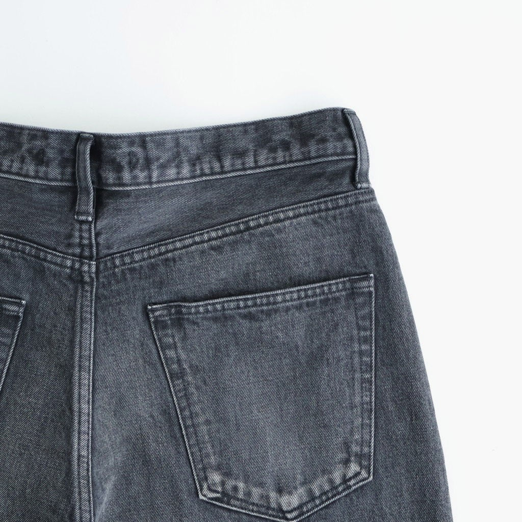 SELVEDGE DENIM 5POCKET PANTS #BLACK [DNS26P03]