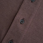 SLUB MIX SLEEPING LONG SLEEVE T-SHIRT #BROWN [BN-26SM-049]