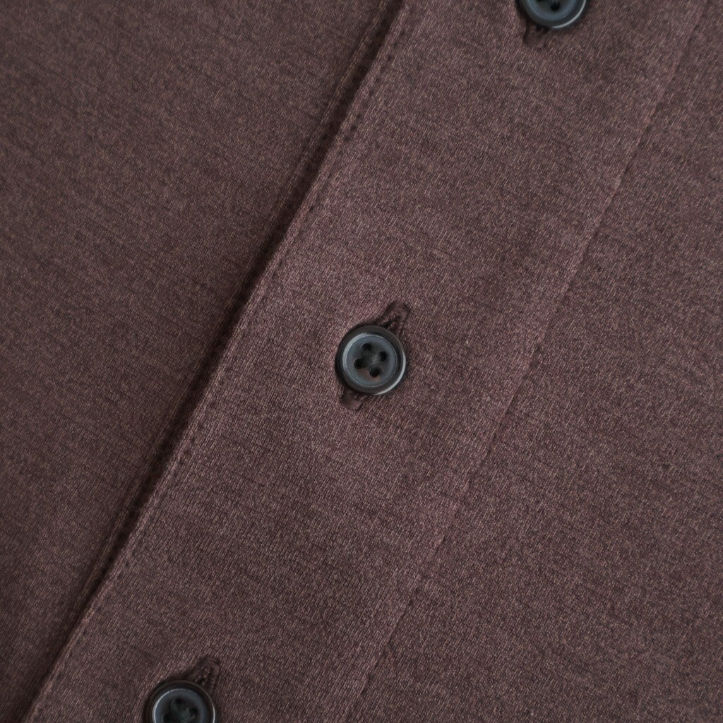 SLUB MIX SLEEPING LONG SLEEVE T-SHIRT #BROWN [BN-26SM-049]