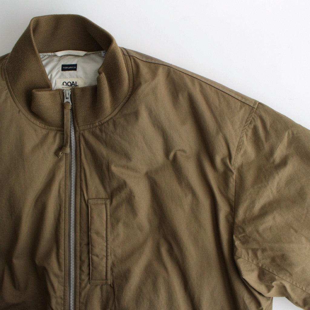 Insulation Varsity Jacket #Light Brown [S24FY020]