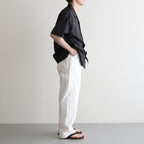 DENIM PAINTER TROUSERS #OFF WHITE [PMAT-PT09]