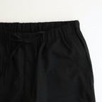 COCOON WIDE EASY PANTS #CHAMBRAY BLACK [M25A12PT01C]