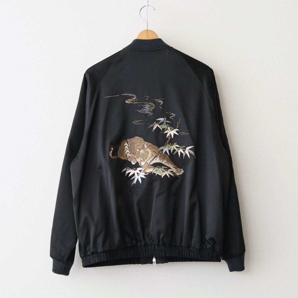 STUNNING RAYON SOUVENIR JACKET #ONYX [261OJ-JK25]
