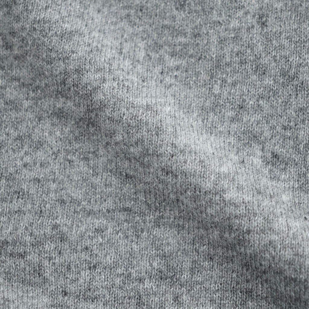 Lightweight All-yak POLO Cardigan #GRAY [NEP-AW2603]