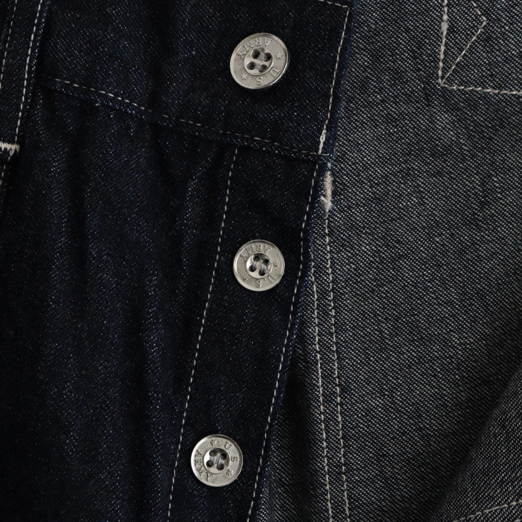 MIL DENIM FATIGUE TROUSERS #INDIGO [PM-PTM35]